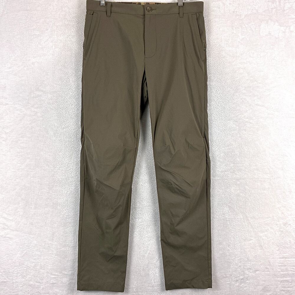 Ball and Buck Pants Mens 32x32 Brown Camo Chino Performance Outdoors Hunting